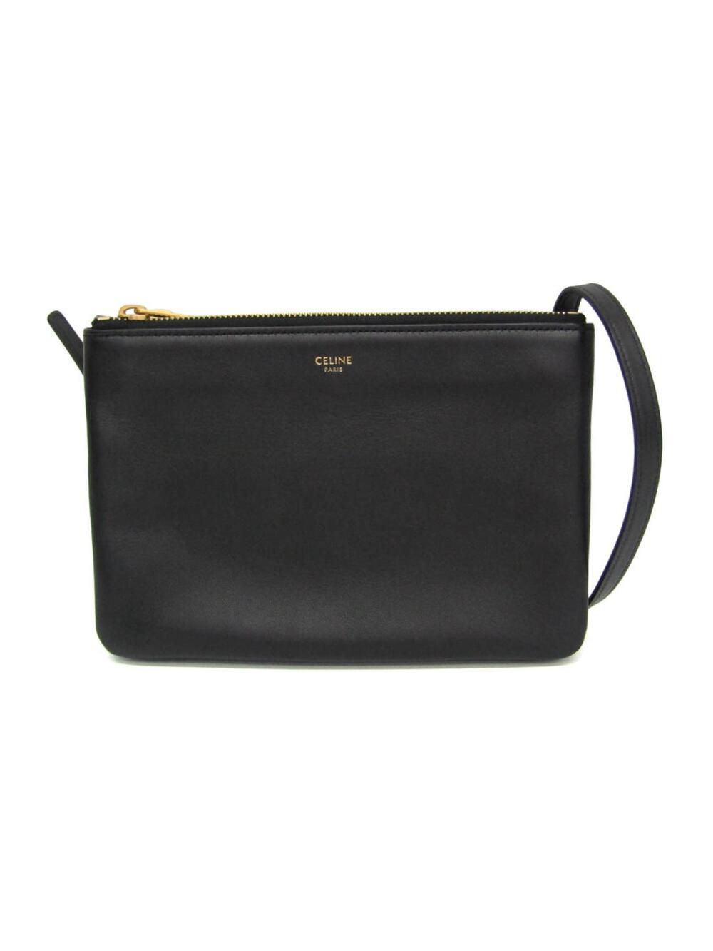 Celine Trio Crossbody Bag Leather Small #380969C96B